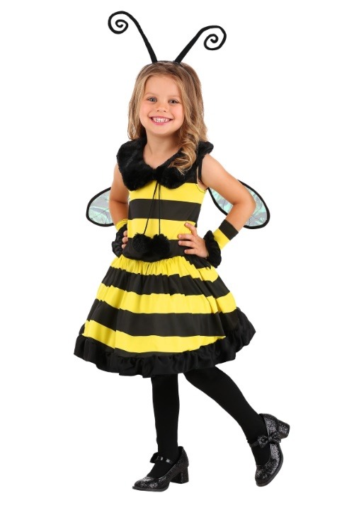 Toddler Girl's Deluxe Bumble Bee Costume update1