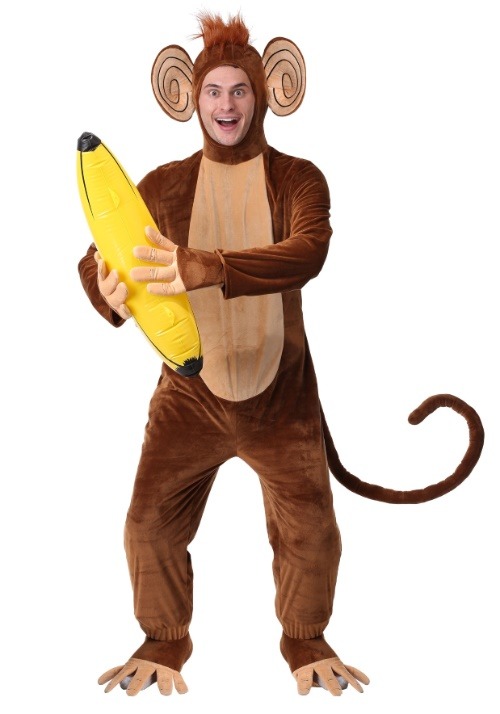 Adult Plus Size Funky Monkey Costume