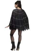 Adult Spider Web Poncho Costume Alt 1