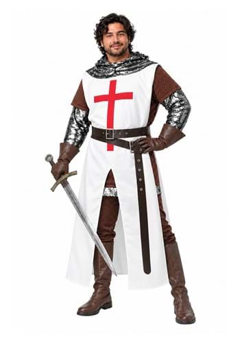 Plus Size Crusader Men's Costume new
