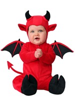 Infant Adorable Devil Costume Alt 1