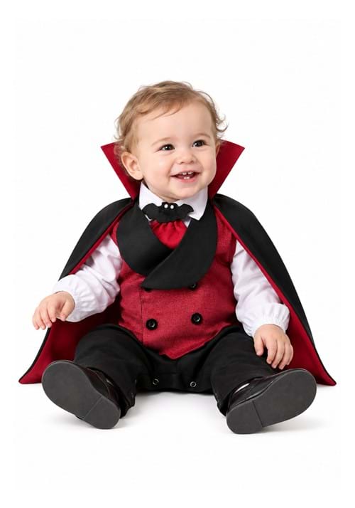 Boys Count Dracula Infant Costume New Main