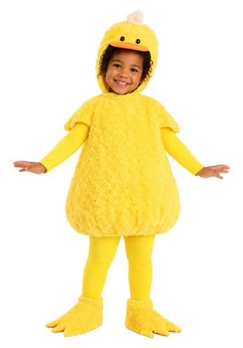Toddler Yellow Bubble Duck Costume New Main