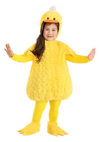 Toddler Yellow Bubble Duck Costume