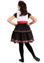 Sassy Sugar Skull Costume Girls alt1