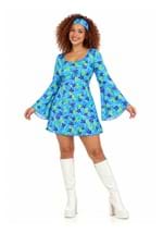 Womens Wild Flower Dress Costume 70s Main 1