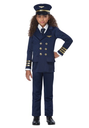Kids Airline Pilot Costume
