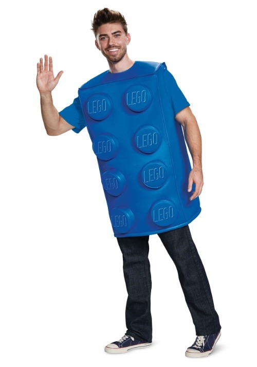 Adult LEGO Blue Brick Costume