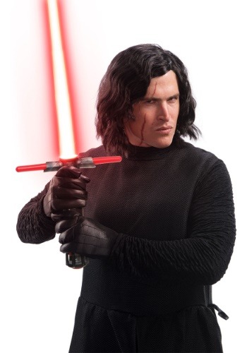 Adult Kylo Ren Wig and Scar Tattoo