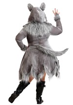 Plus Size Women's Wolf Costume Alt 2