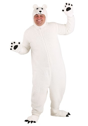 Plus Size Arctic Polar Bear Costume