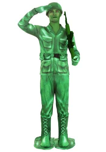 Adult Plastic Army Man Costume