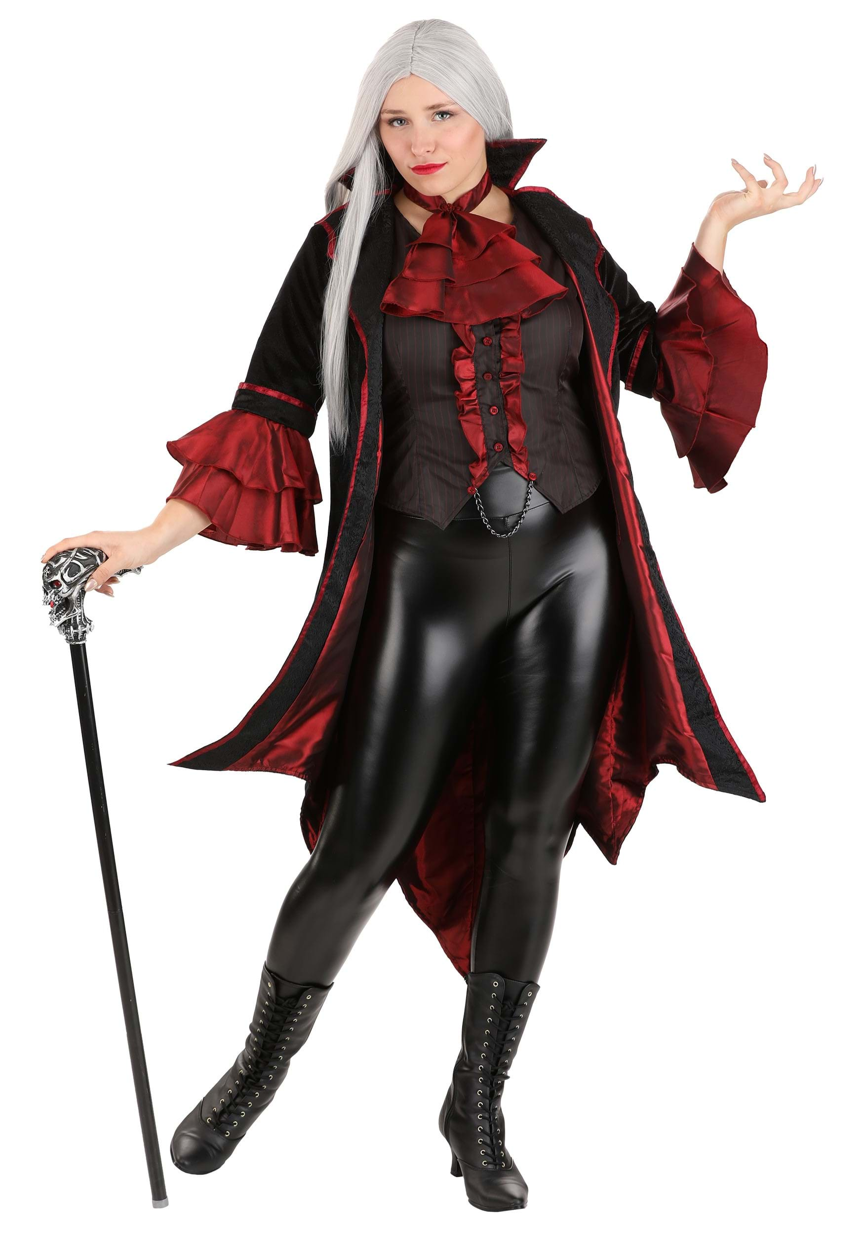 Womens vampire on sale halloween costumes