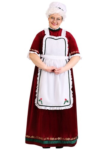 Plus Size Holiday Costume Mrs. Claus