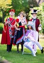 Men's Plus Size King of Hearts Costume Alt 1