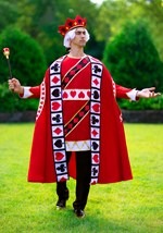 Men's Plus Size King of Hearts Costume 2