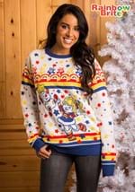 Classic Rainbow Brite Adult Ugly Christmas Sweater