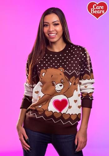 Tenderheart Bear Care Bears Ugly Christmas Sweater Update