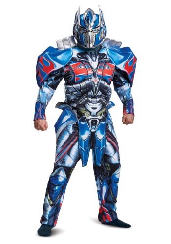 Transformers 5 Deluxe Optimus Prime Adult Costume