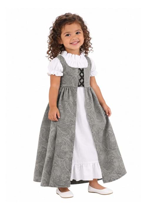 Toddler Girls Renaissance Faire Costume Update Main 2