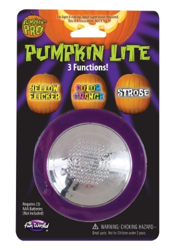 3 Function Pumpkin Light