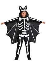 Flying Skeleton Bat Kids Costume Alt 1