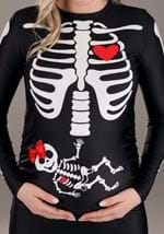 Plus Size Women's Maternity Skeleton Costume
