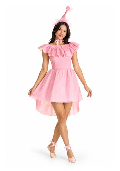 Munchkin Pink Ballerina Womens Costume New Main