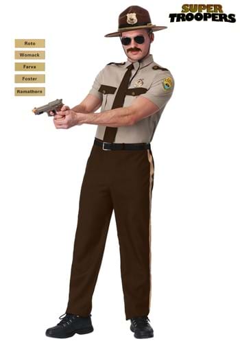 Super Troopers Adult Plus Size State Trooper Costume update2