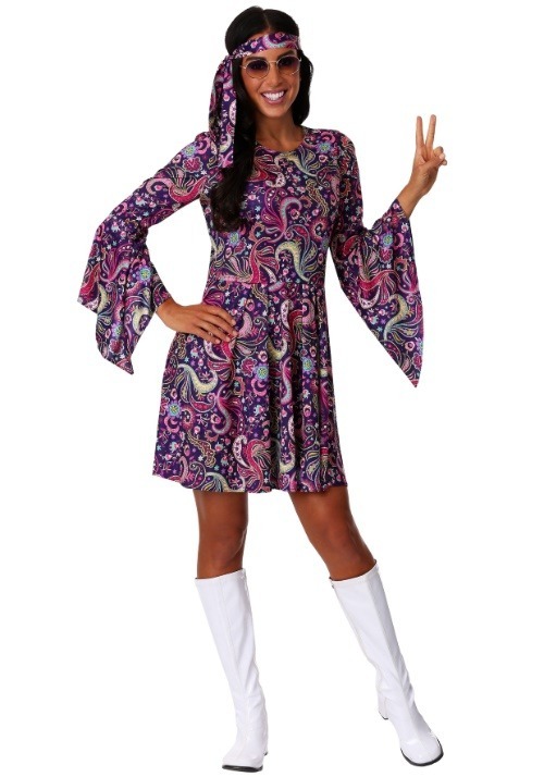 Women's Woodstock Hippie Costume