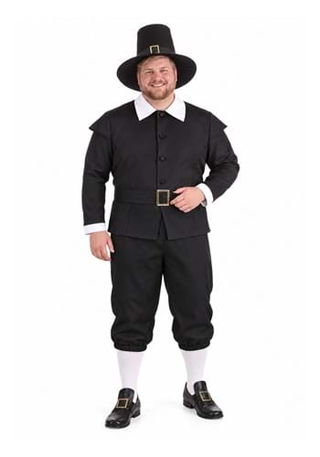 Plus Size First Pilgrim Mens Costume New Main