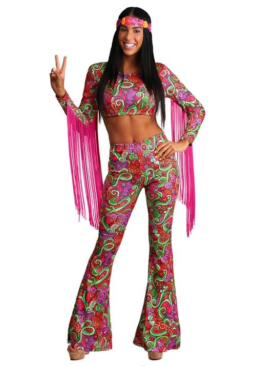 Womens World Peace Hippie Costume