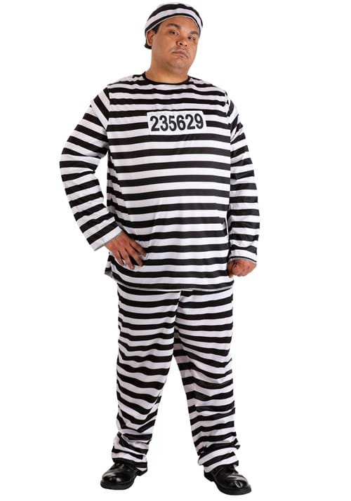 Plus Size Men's Prisoner Costume-update3