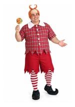 Plus Size Red Munchkin Men's Costume upd