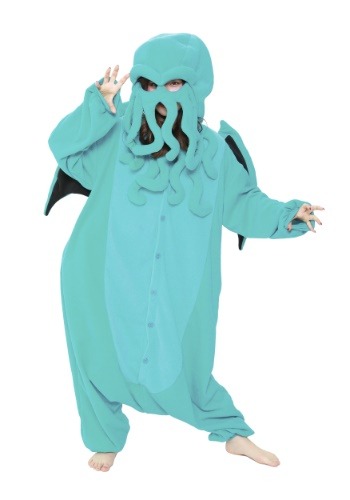Adult Cthulhu Kigurumi Costume1