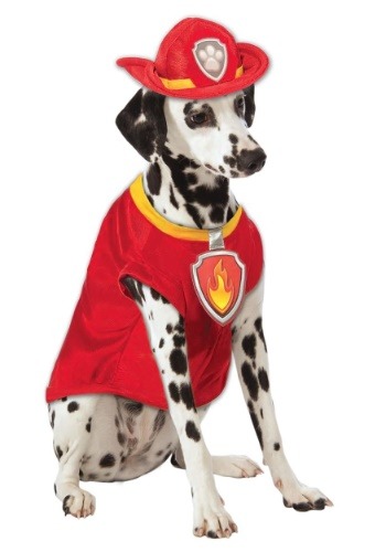 Paw Patrol Marshall The Fire Dog Pet Costume-update1