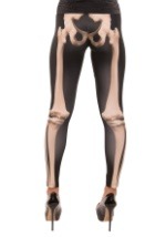 Skeleton Adult Leggings