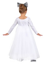 Ghost Tutu Toddler Costume Alt 1