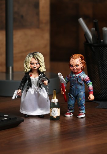 7 Inch Scale Chucky and Tiffany Action Figure 2 Pack