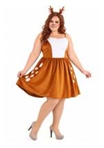 Plus Size Womens Dazzling Deer Costume New Main