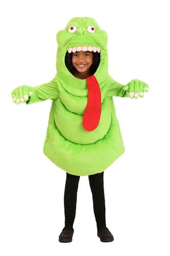 Ghostbusters Slimer Costume for Kids Alt 1