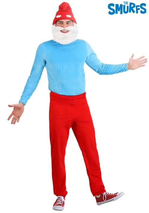 The Smurfs Adult Papa Smurf Costume