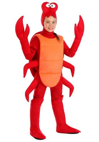 Red Crab Costume for Kids Alt 1