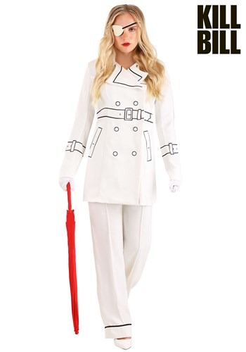 Women's Kill Bill Elle Driver Trench Coat Costume