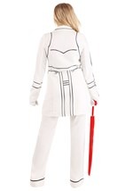 Women's Kill Bill Elle Driver Trench Coat Costume Alt 1
