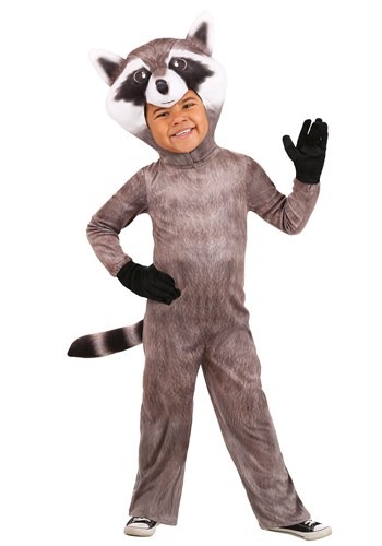 Realistic Toddler Raccoon Costume
