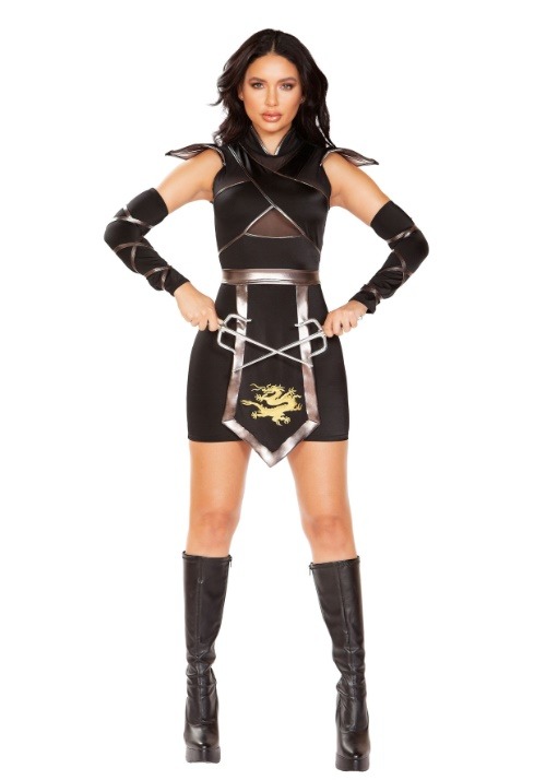 Deluxe Sexy Ninja Warrior Women's Costume