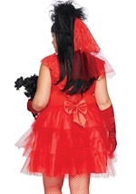 Womens Plus Beetle Bride Costume Alt 1