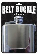 Functioning Belt Buckle Flask