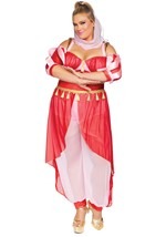 Womens Plus Dreamy Genie Costume